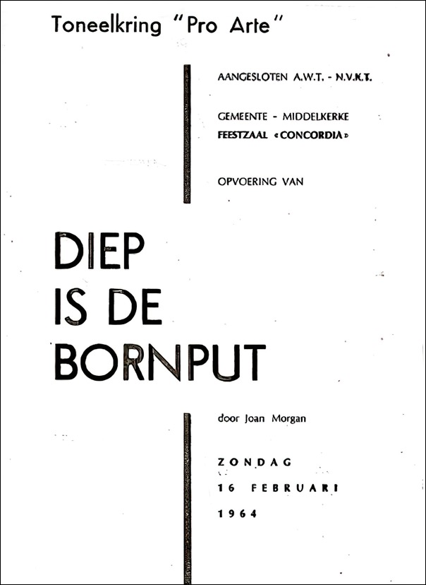 1964 Diep in de Bornput progr